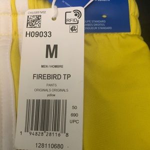 ADIDAS ORIGINAL MEN'S FIREBIRD TP TRACK PANTS MEDIUM NWT